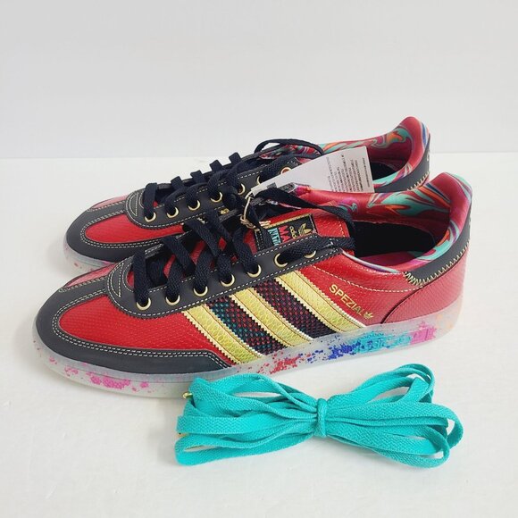 NEW Adidas x S.E.E.D. Handball Spezial Paint Splatter Shoes ID8617 Size 10